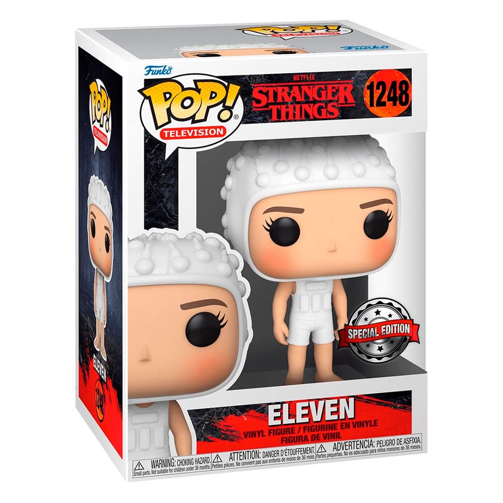 Funko Pop| TV: Stranger Things - Eleven, Amazon Exclusive, Multicolor, 62391