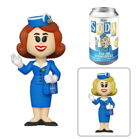 Funko Soda Pan Am Stewardess Retro Flight Attendant Limited Edition Figure