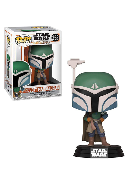 Pop! Star Wars: Mandalorian- Covert Mandalorian Bobblehead