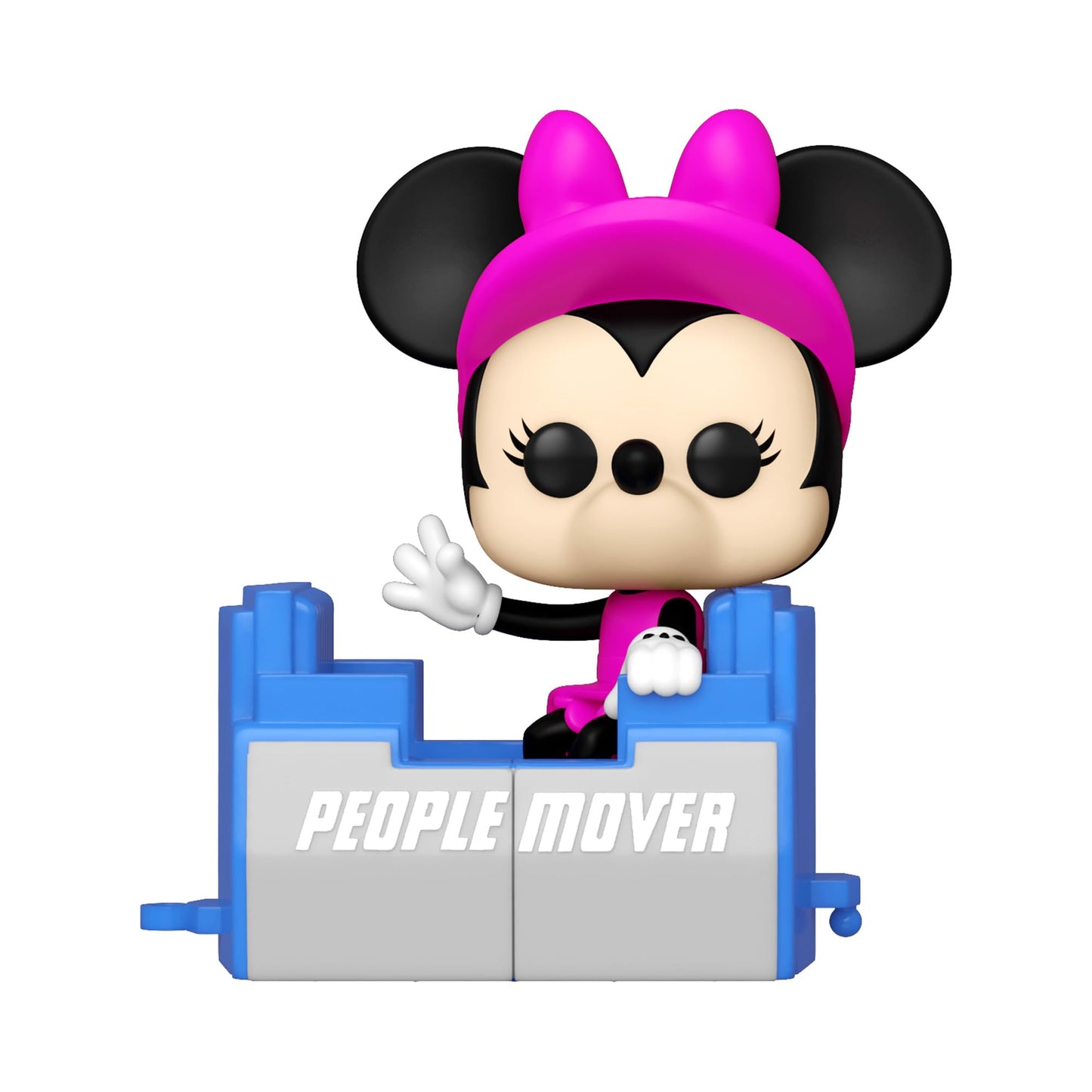 Funko Pop! Disney: Walt Disney World 50th - Minnie Mouse on The People Mover, Multicolor, 59508