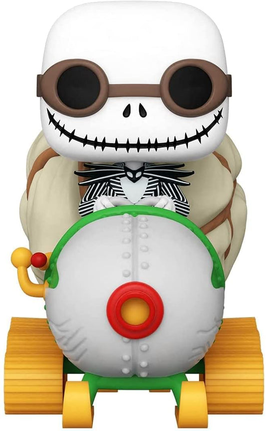 Funko Pop! Ride Super Deluxe: Nightmare Before Christmas - Jack and Snowmobile, Multicolor