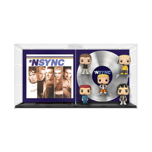 Funko Pop! Pop Albums: NSYNC Debut Deluxe Figure (2021 Walmart Exclusive) with Walmart Sticker