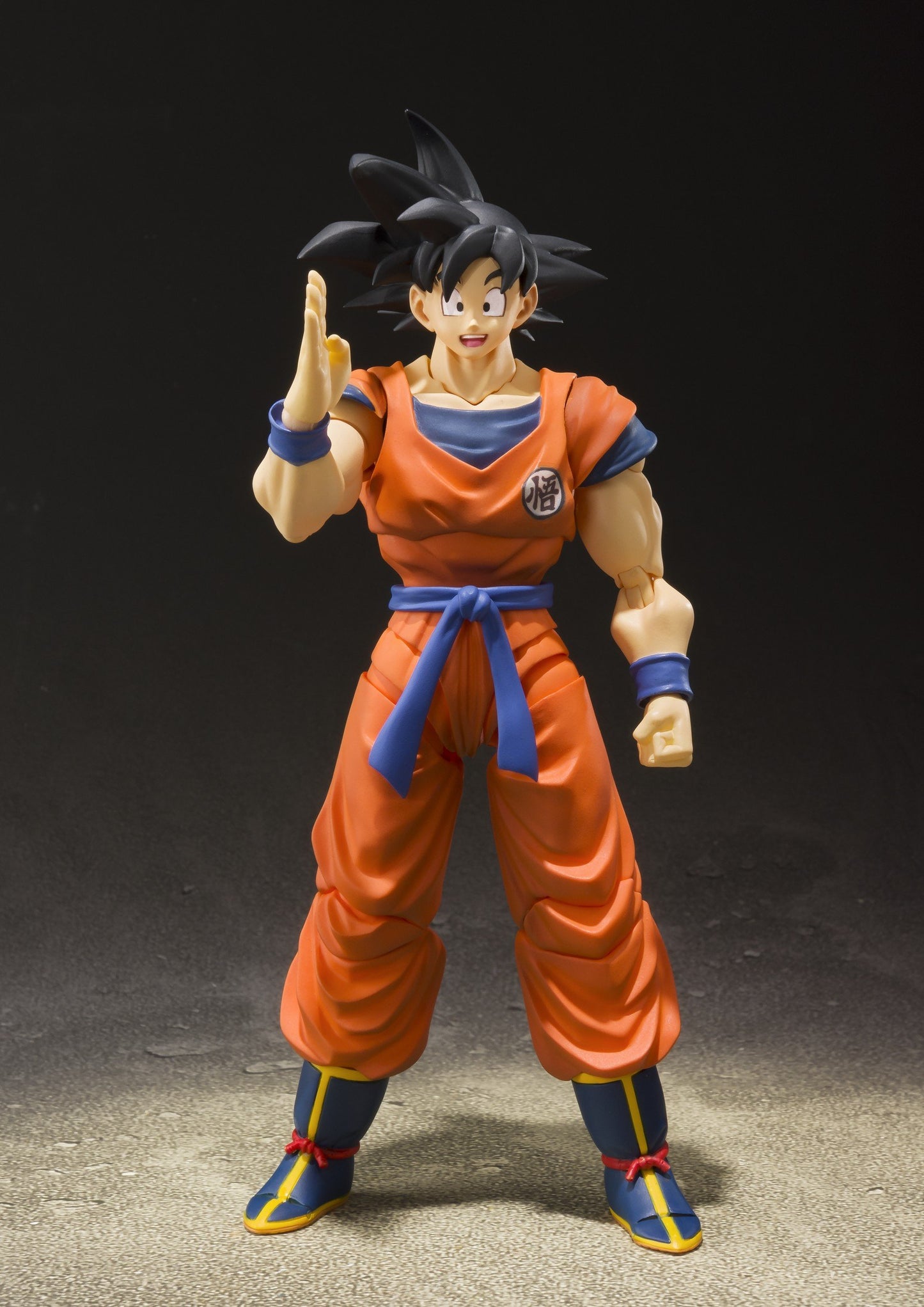Bandai Tamashii Nations S.H. Figuarts Son Goku (A Saiyan Raised on Earth) Dragon Ball Super Action Figure