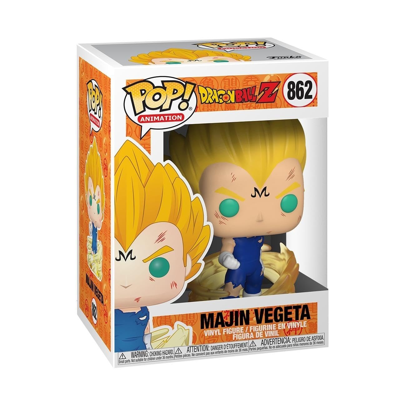 Funko Pop! Animation: Dragonball Z - Majin Vegeta, Multicolor