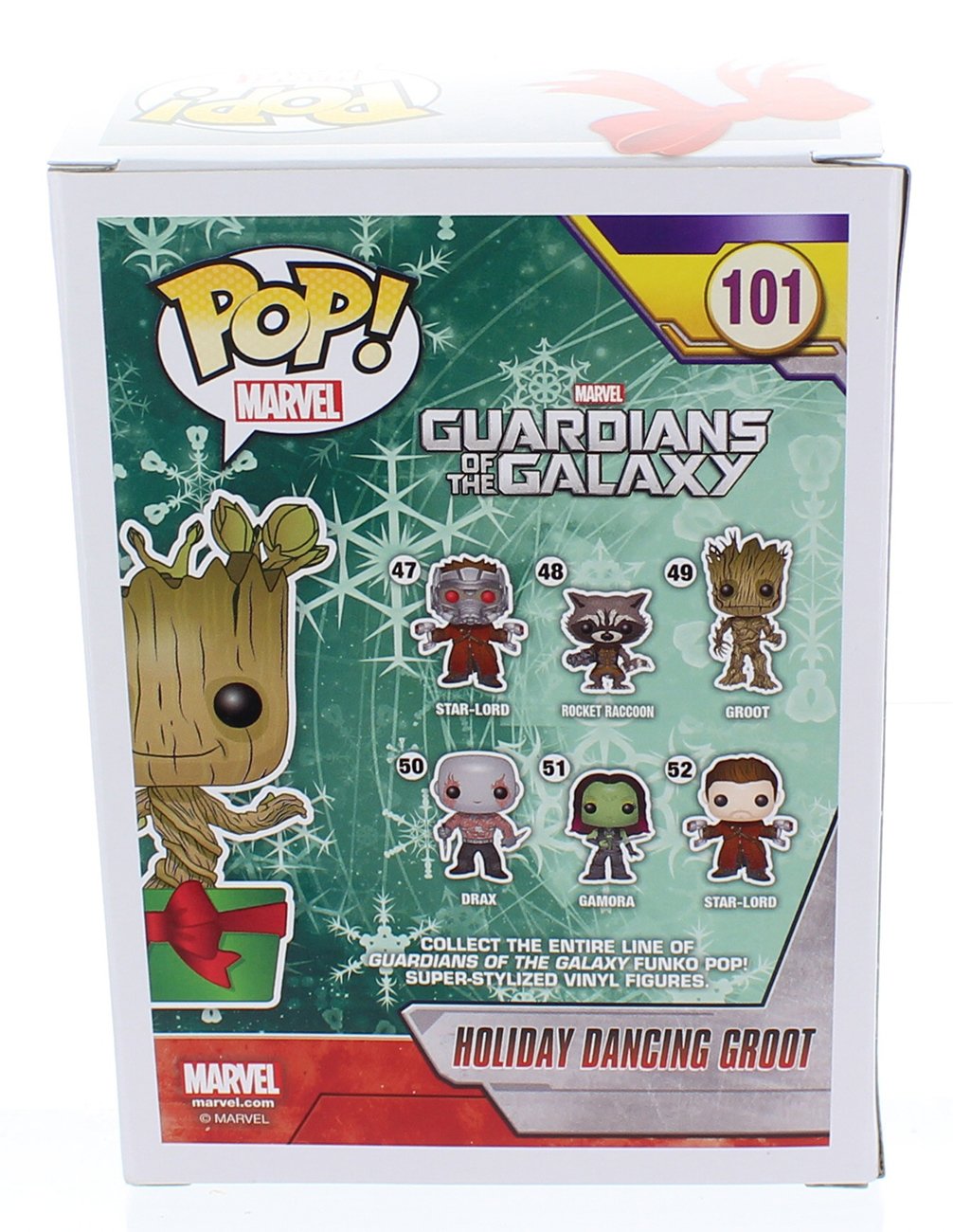 Funko POP Marvel: GOTG - Holiday Dancing Groot Action Figure