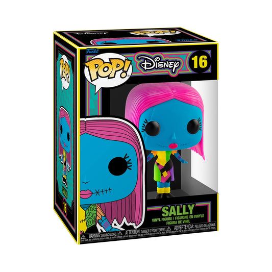 Funko Pop| Disney: The Nightmare Before Christmas - Sally (Blacklight), Multicolor, 63963