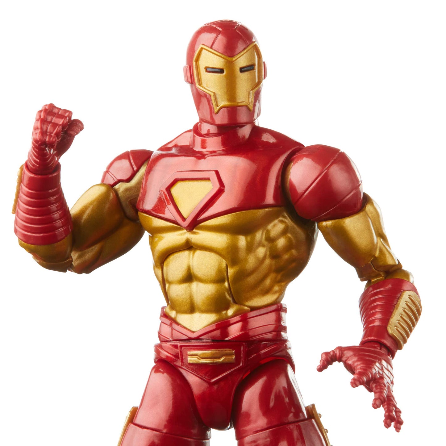 Hasbro Marvel Legends Series 6-inch Modular Iron Man Action Figure Toy, Includes 4 Accessories and 1 Build-A-Figure Part, Premium Design and Articulation