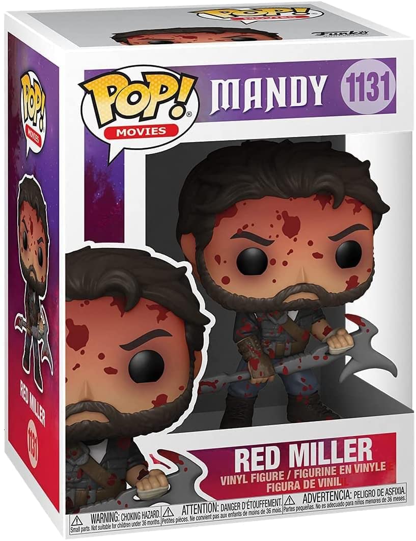 Funko Pop! Movies: Mandy - Red Miller (Bloody) Multicolor