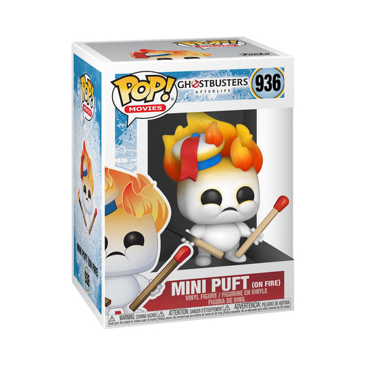 Funko Pop! Movies: Ghostbusters Afterlife - Mini Puft on Fire Multicolor 48492