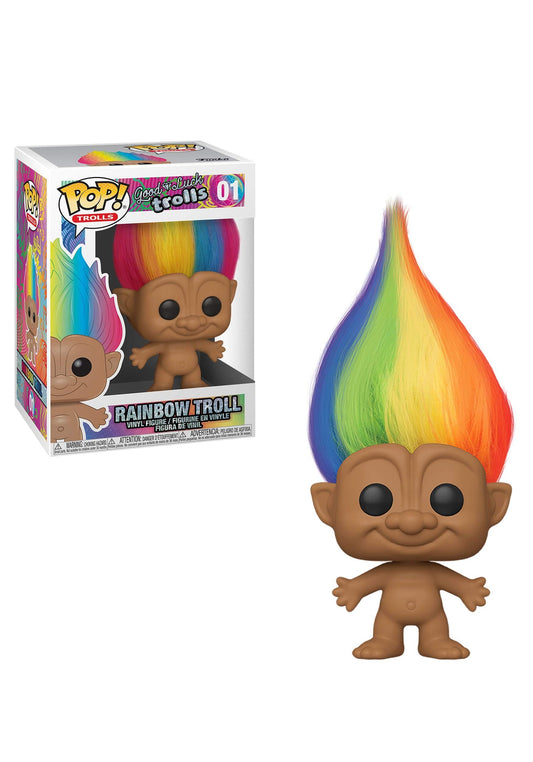 Funko Pop! Trolls: Trolls Classic - 10" Troll Multicolored Hair (Styles May Vary)