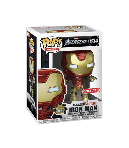 Funko POP! Games: Marvel Avengers Gamerverse #634 - Iron Man [Space] Exclusive