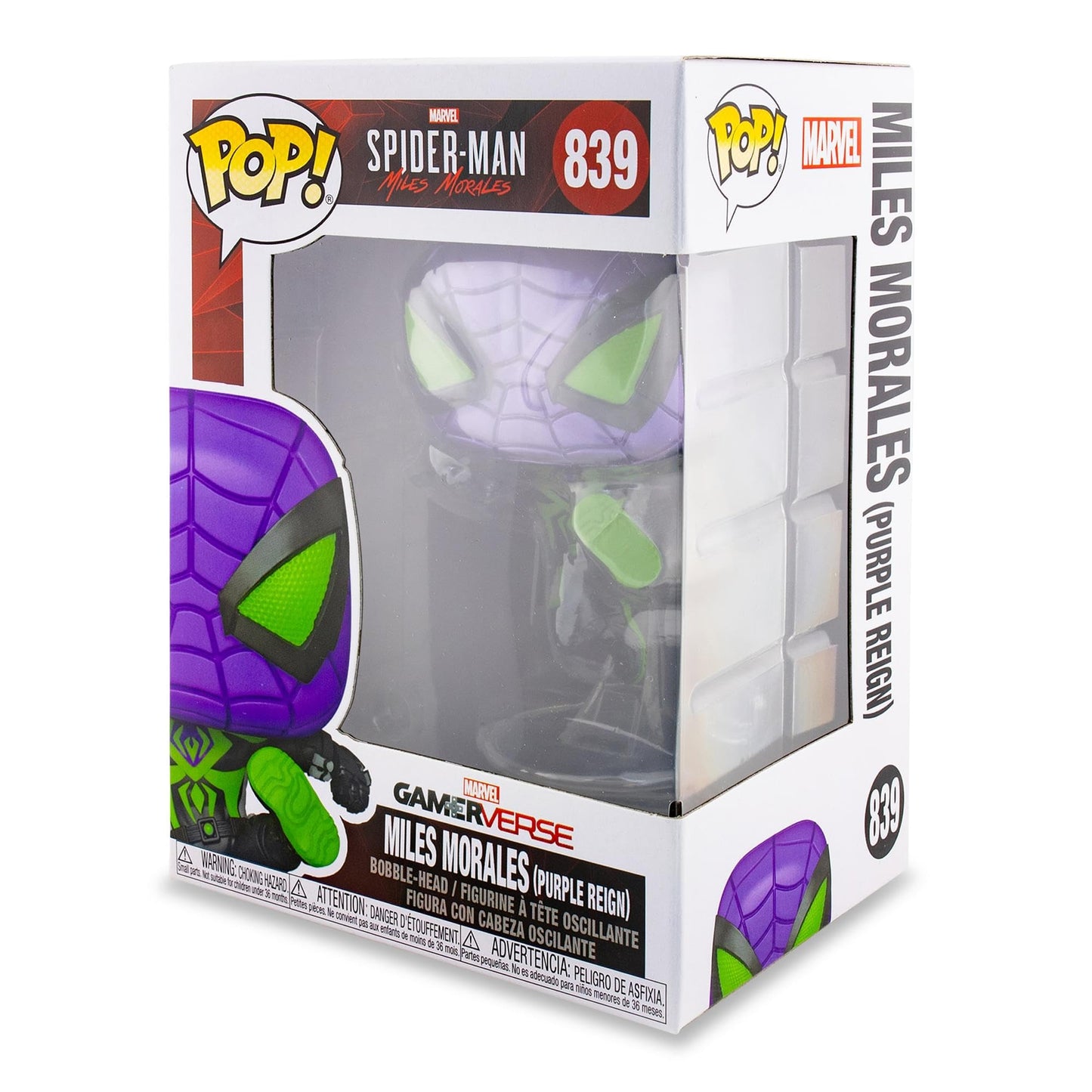 Funko Pop! Games: Miles Morales - Miles Purple Rain Suit