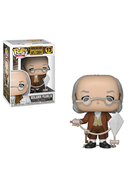 Funko Icons: History-Benjamin Franklin Action Figure, Multicolor
