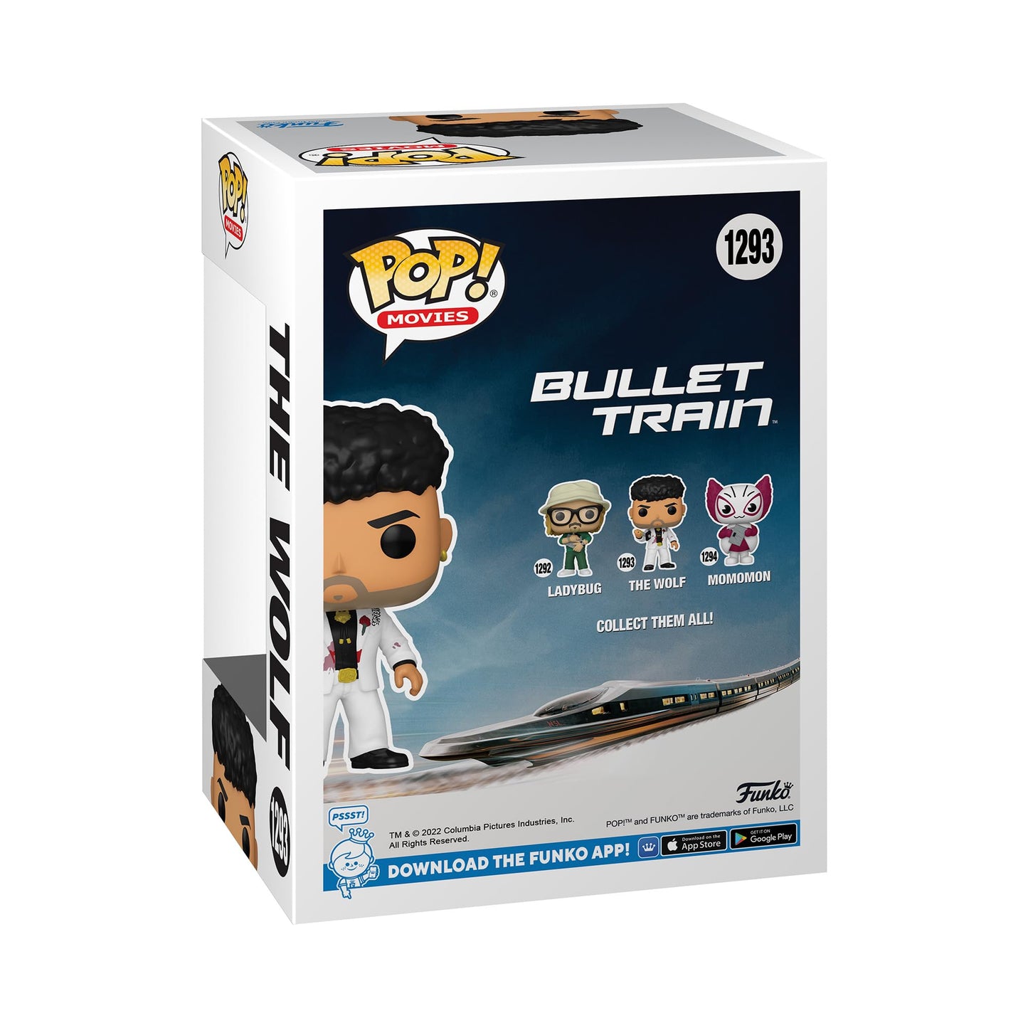 Funko Pop! Movies: Bullet Train - The Wolf, Multicolor (65740)