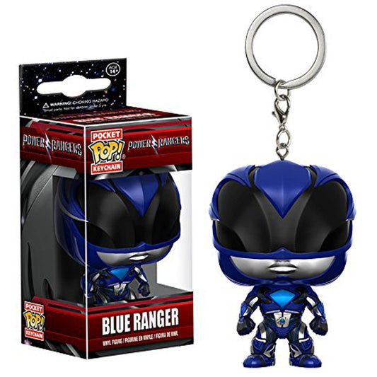 Funko 12349 Pop Keychain: Power Rangers Blue Ranger Toy Figure