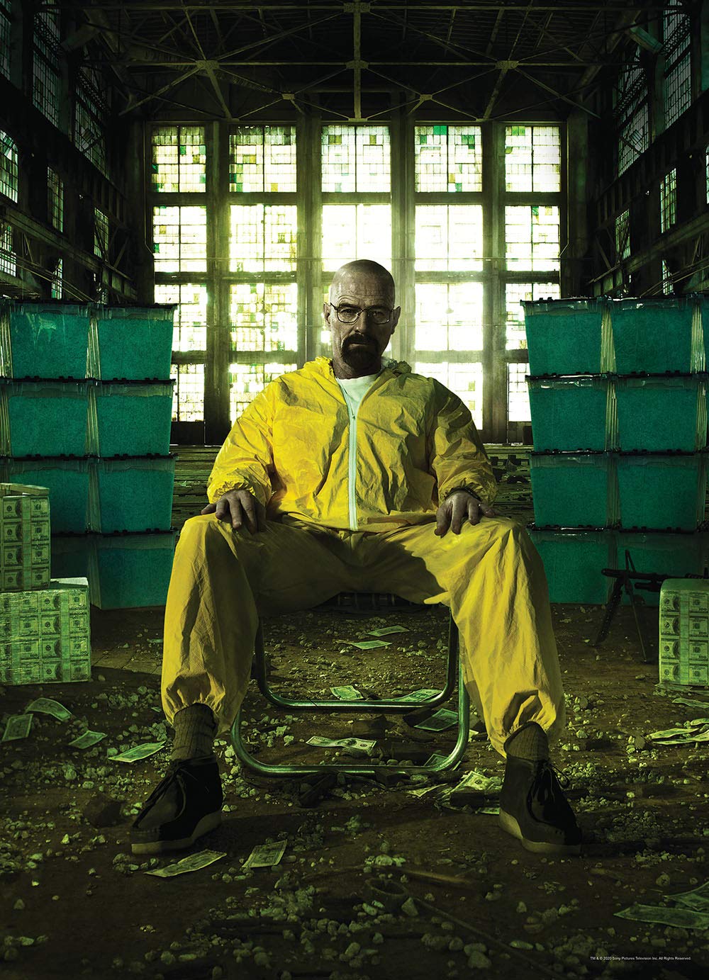 USAOPOLY Breaking Bad: Heisenberg 1000 Piece Jigsaw Puzzle
