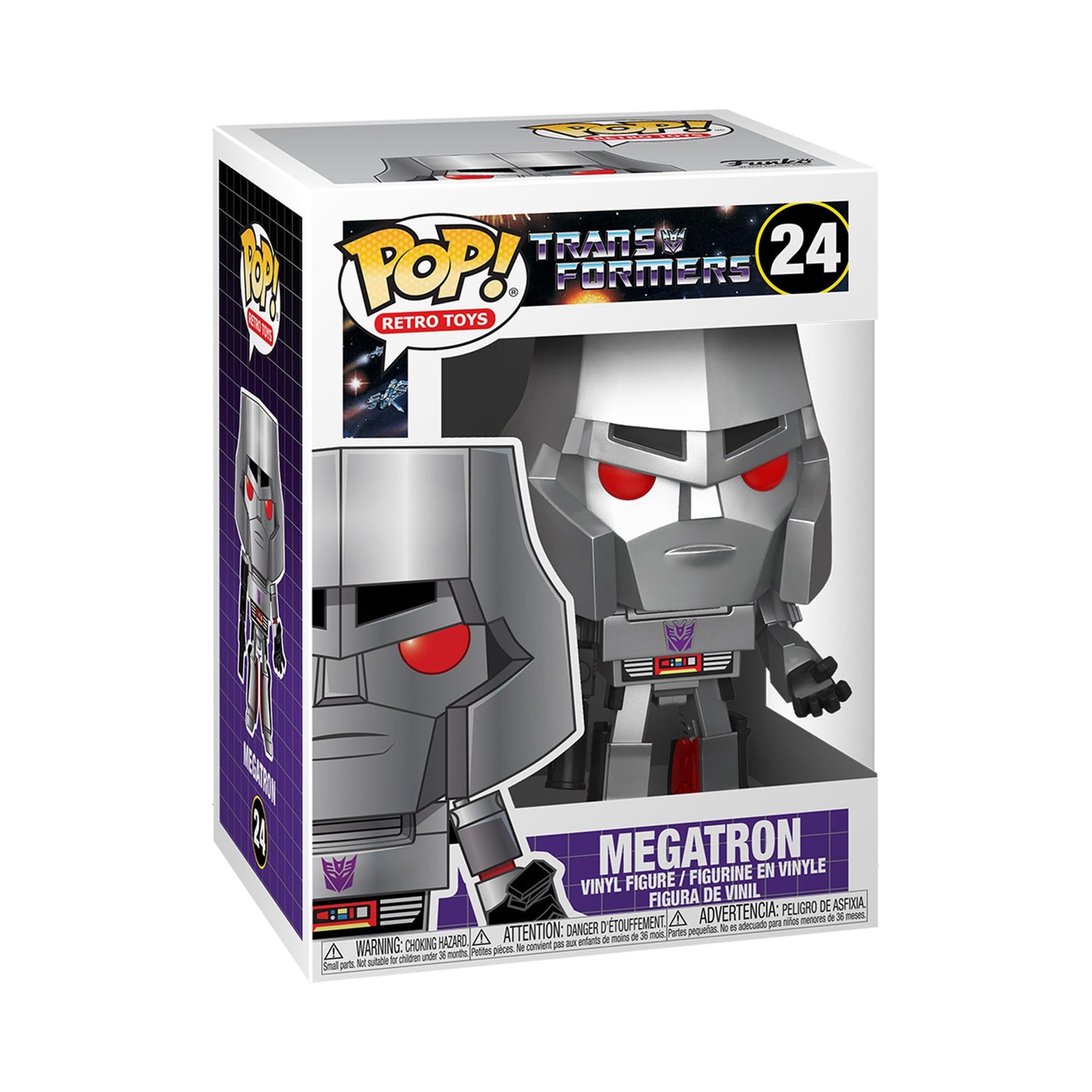 Funko Pop! Retro Toys: Transformers - Megatron, Multicolor
