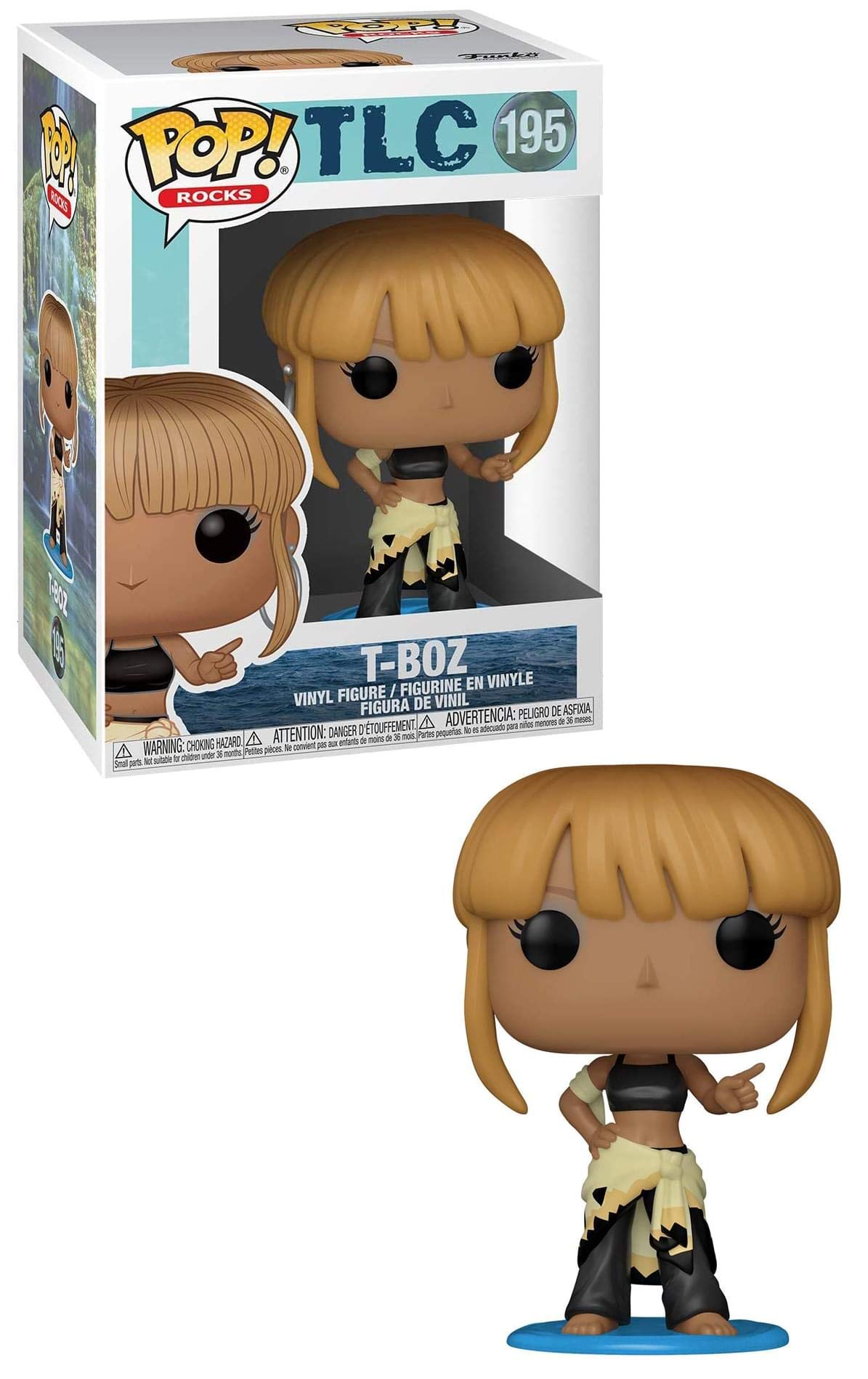 Funko Pop! Rocks: TLC - T-Boz (Styles May Vary)
