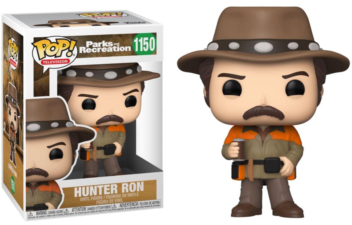 Funko Pop! TV: Parks and Rec - Hunter Ron (Styles May Vary) Multicolor 56168
