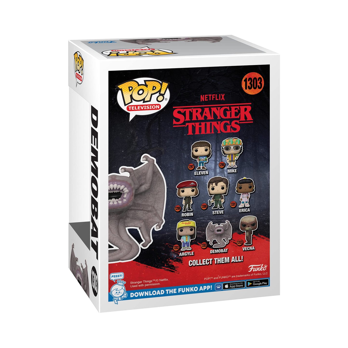 POP! Vinyl: Season 4 Stranger Things Demobat