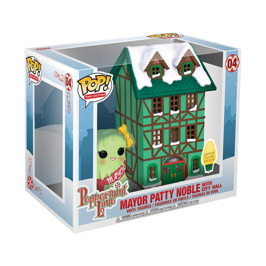 FunKo Pop! Town: Holiday - Town Hall with Mayor Patty Noble, Multicolor