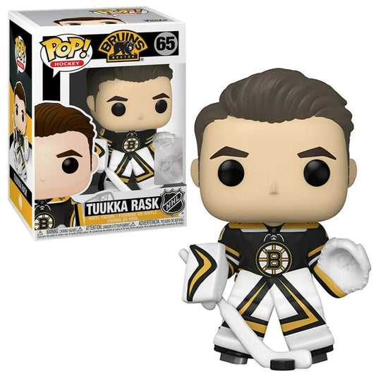Tukka Rask Boston Bruins #65 Pop Sports Hockey Action Figure (Bundled with EcoTEK Protector to Protect Display Box)
