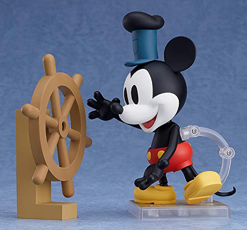 Good Smile Steamboat Willie: Mickey Mouse (1928 Color Version) Nendoroid Action Figure