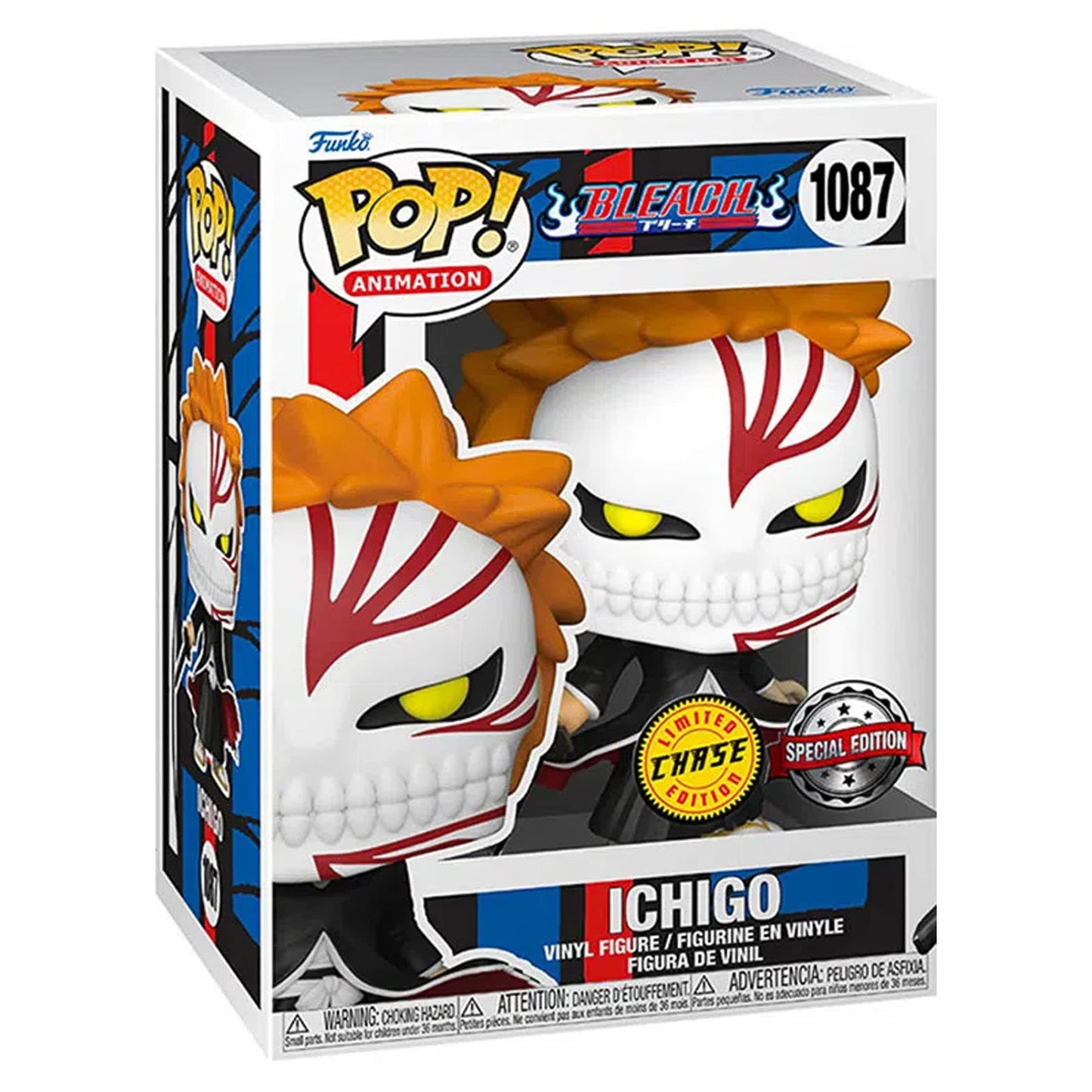 Bleach Ichigo Bankai Tensa Zangetsu Pop! Vinyl Figure - AAA Anime Exclusive