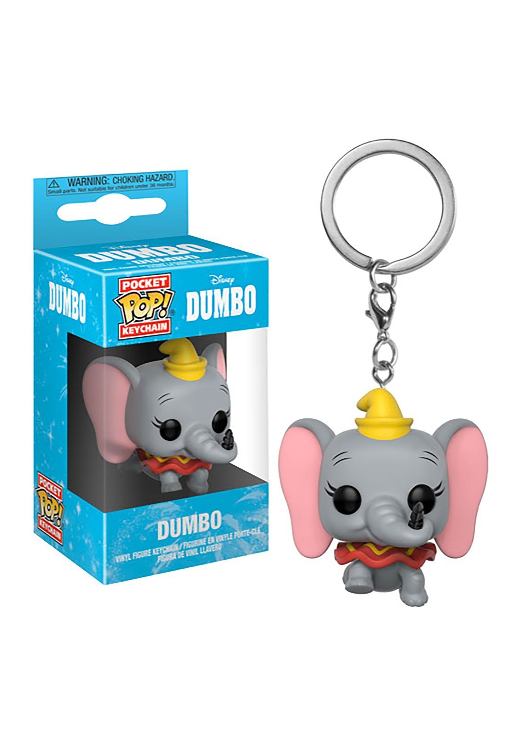Funko Pop Keychain Dumbo Collectible Figure, Multicolor