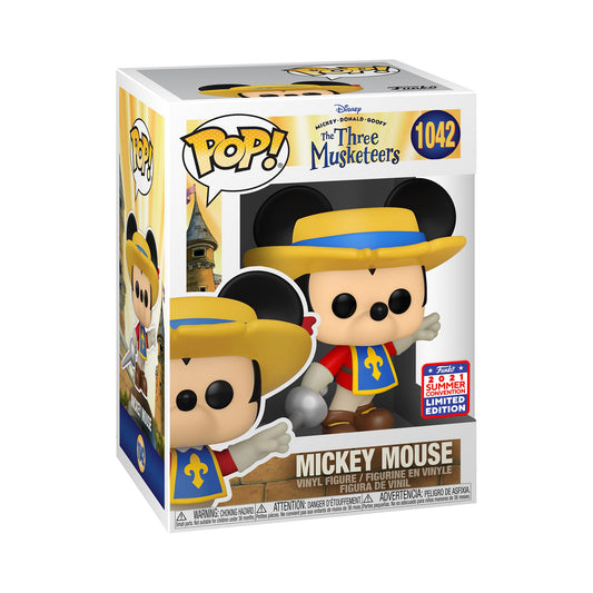 Funko Pop! Disney: Three Musketeers Mickey, Amazon Funkon Exclusive Multicolor 55536