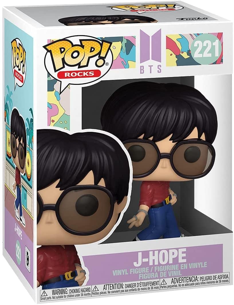 Funko Pop! Rocks: BTS - Dynamite - J-Hope Multicolor