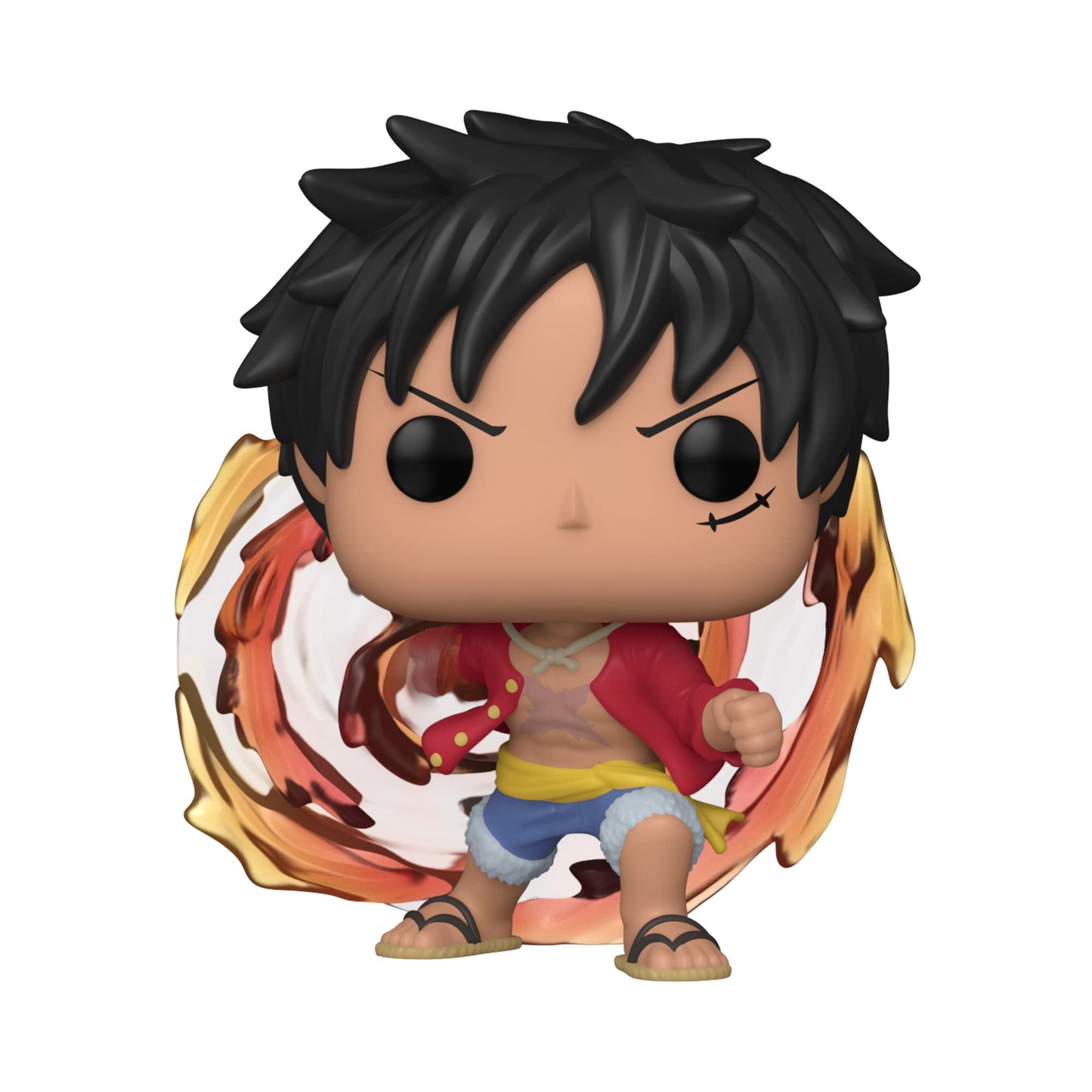Funko One Piece: Monkey D. Luffy Law (Red Hawk) Pop Figure (AAA Anime Exclusive) Wih AAA (62701)