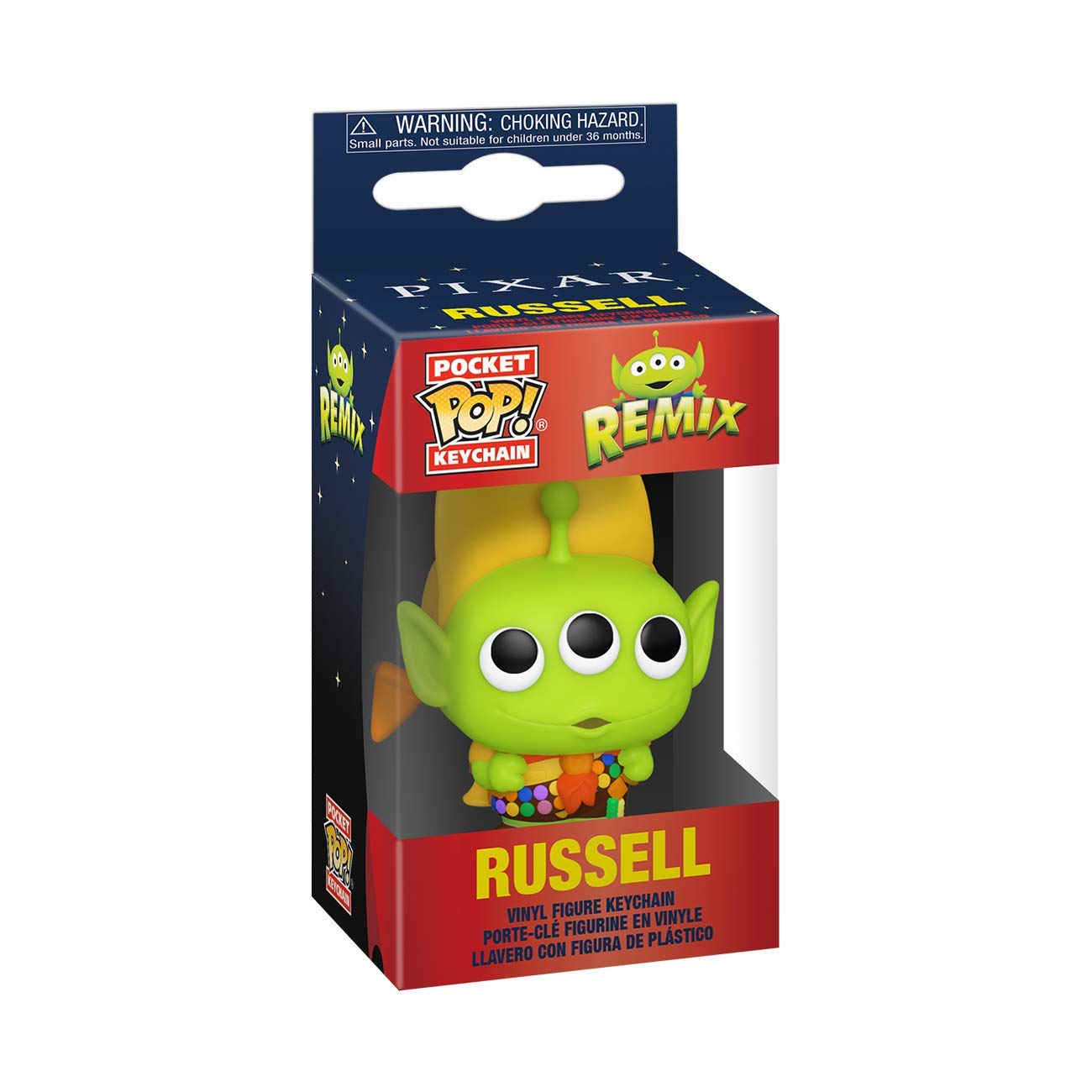 Funko Pop! Keychain: Pixar Alien Remix - Russell