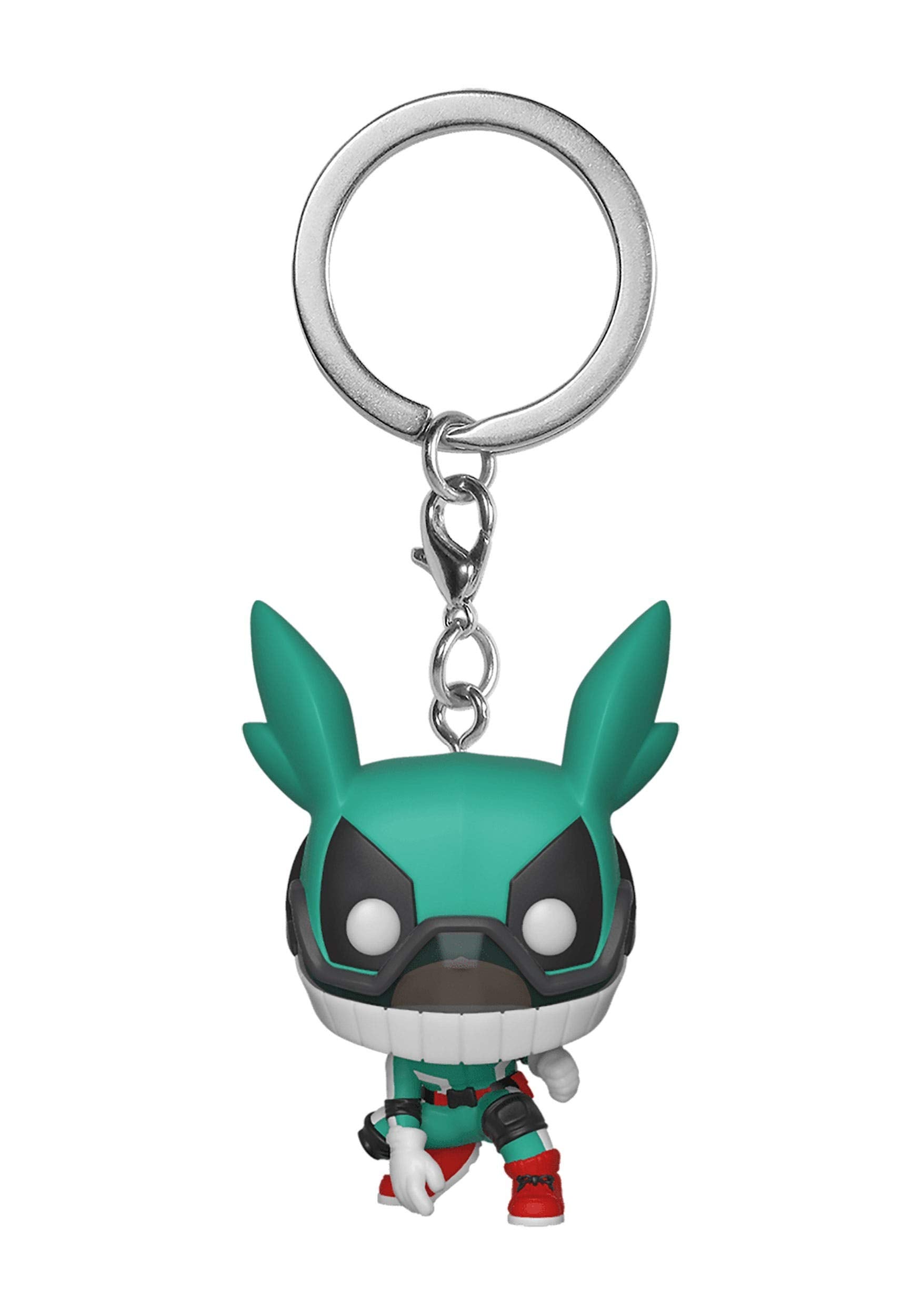 FunKo Pop! Keychain Animation: My Hero Academia - Deku with Helmet, Multicolor