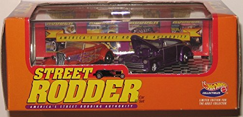 Hot Wheels Collectibles Ford Street Rodder Set with Display case