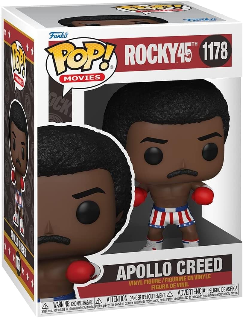 Funko Pop! Movies: Rocky 45th Anniversary - Apollo Creed Multicolor 59251