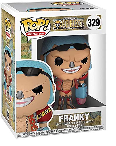 Funko Pop! Anime: Onepiece - Franky Collectible Toy, Blue