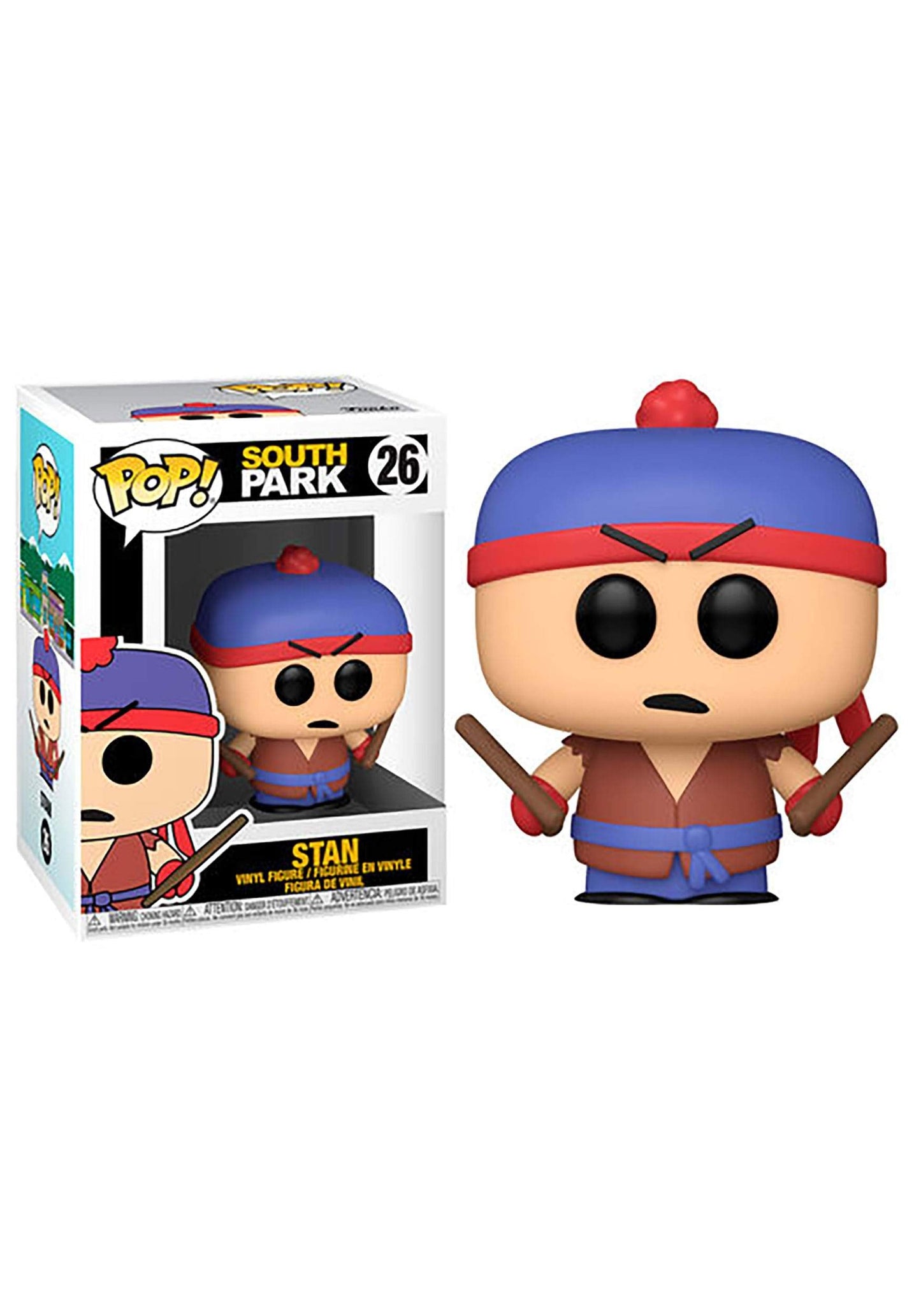 Pop South Park Hachi Stan Vinyl Figure