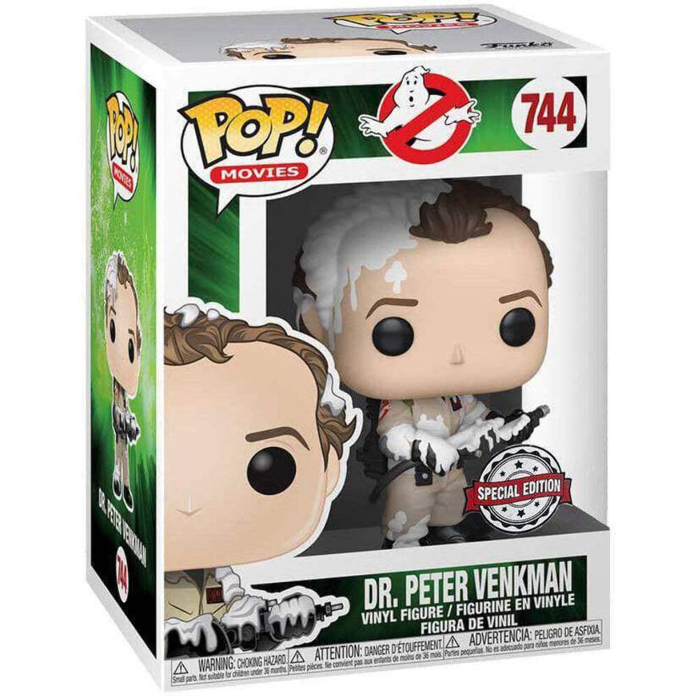 Funko Pop! Movies: Ghostbusters - Dr. Peter Venkman (Marshmallow) #744 Exclusive Vinyl Figure