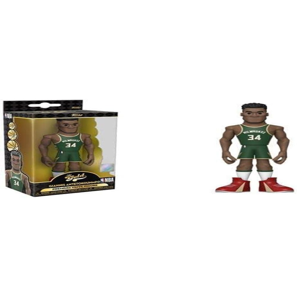 Vinyl Gold NBA Bucks Giannis Antetokounmpo 5 Inch Vinyl Figure