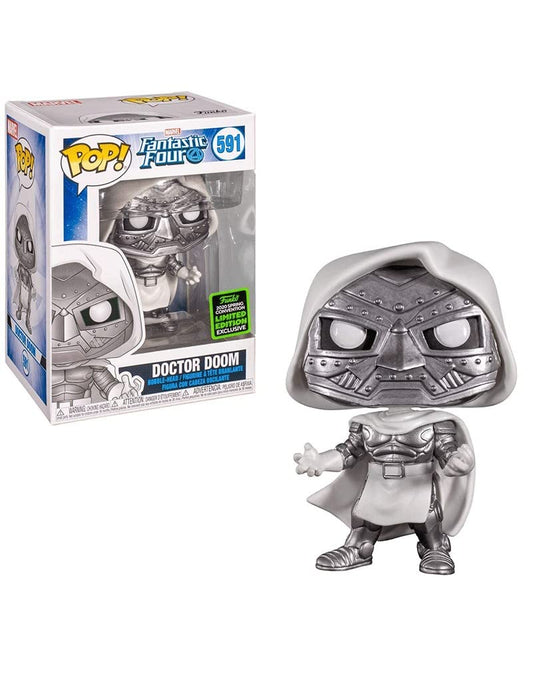 POP 2020 ECCC Shared Exclusive 591 Dr. Doom (White)