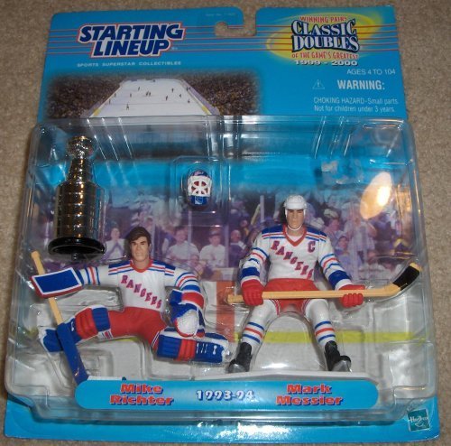 1999 Mike Richter and Mark Messier NHL Classic Doubles Winning Pairs Starting Lieup by Starting Line Up