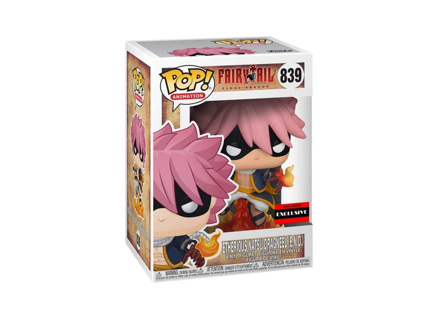 Funko Fairy Tail Etherious Natsu Dragneel (END) Pop Figure (AAA Anime Exclusive)