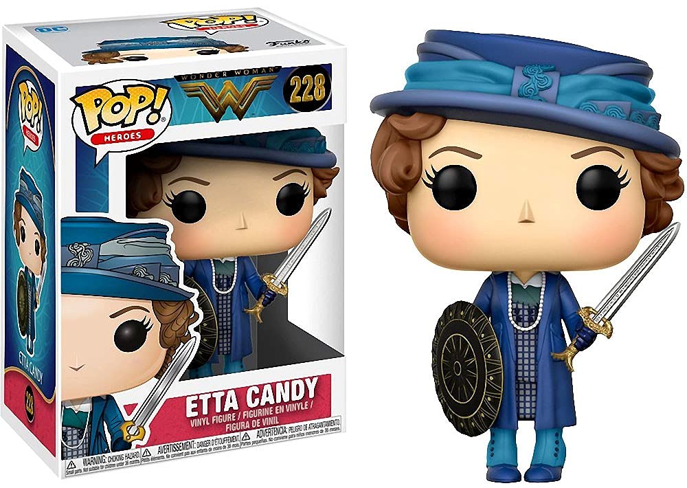 Funko Pop Heroes: Wonder Woman-Etta w/Sword and Shield Collectible Vinyl Figure