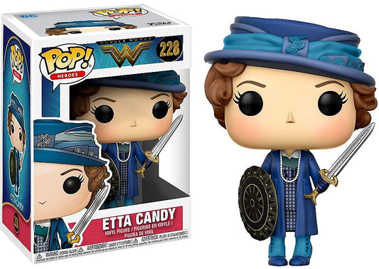 Funko Pop Heroes: Wonder Woman-Etta w/Sword and Shield Collectible Vinyl Figure