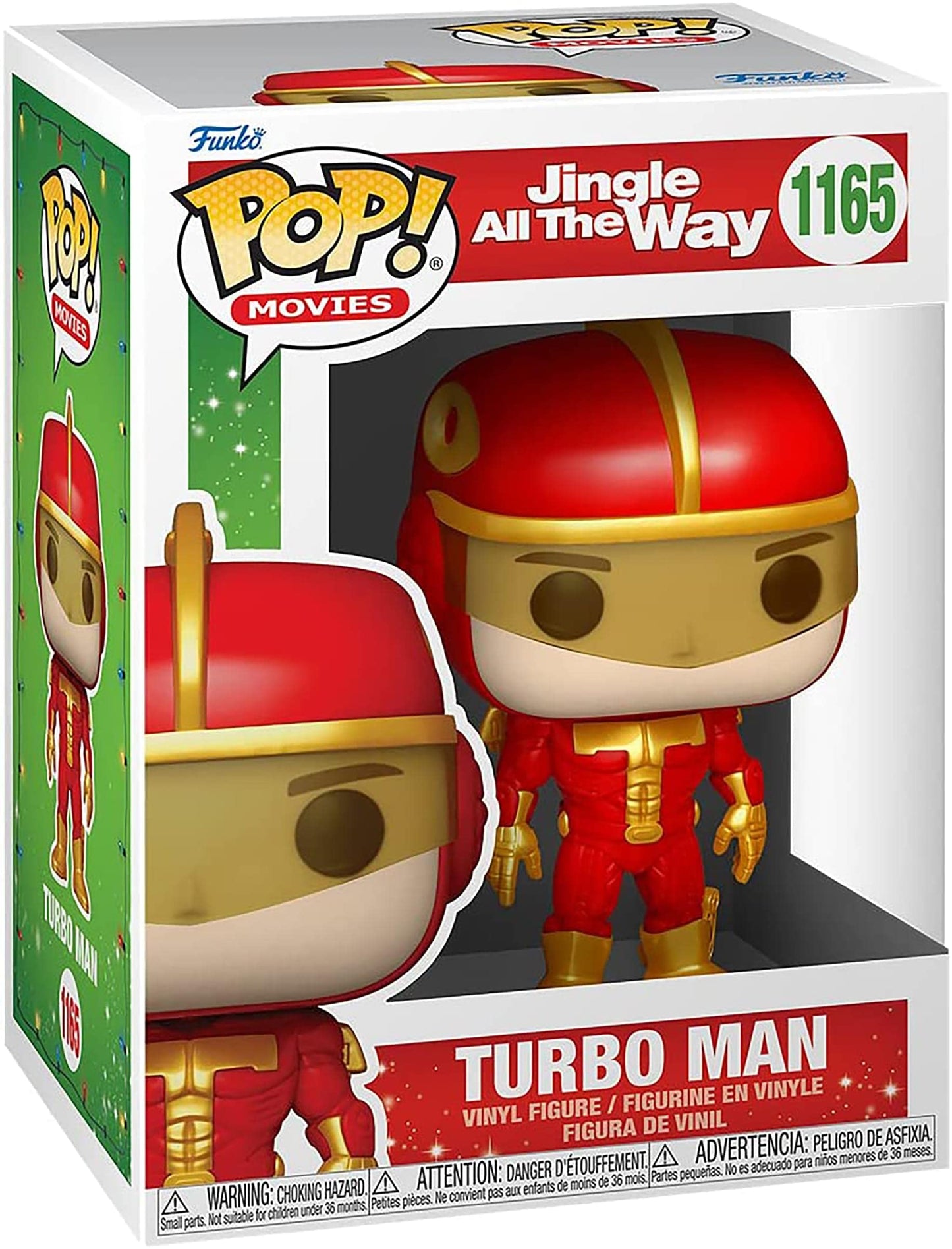 Funko Pop! Movies: Jingle All The Way - Turbo Man Multicolor 57523
