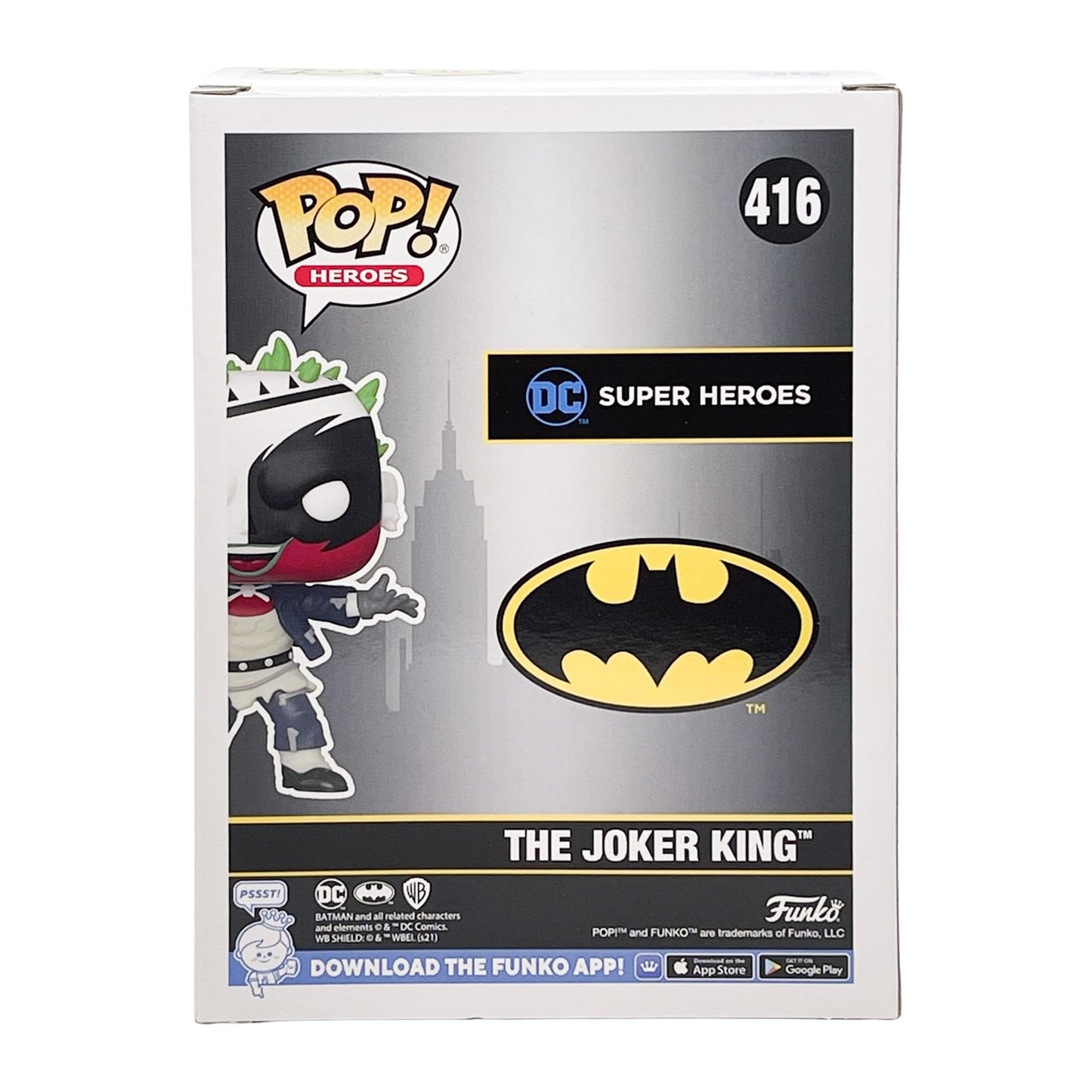 DC Comics Funko POP Vinyl Figure | Joker King