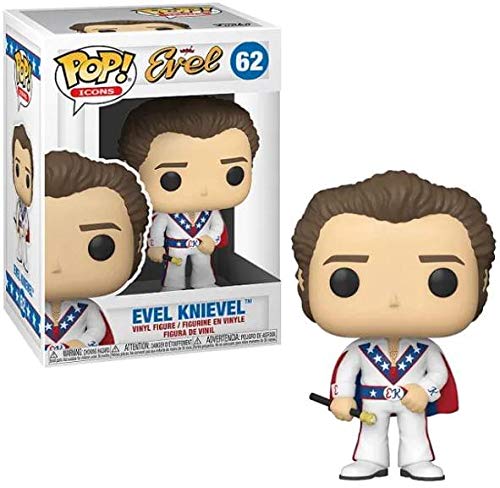 Funko Pop! Icons: Evel Knievel with Cape (Styles May Vary)