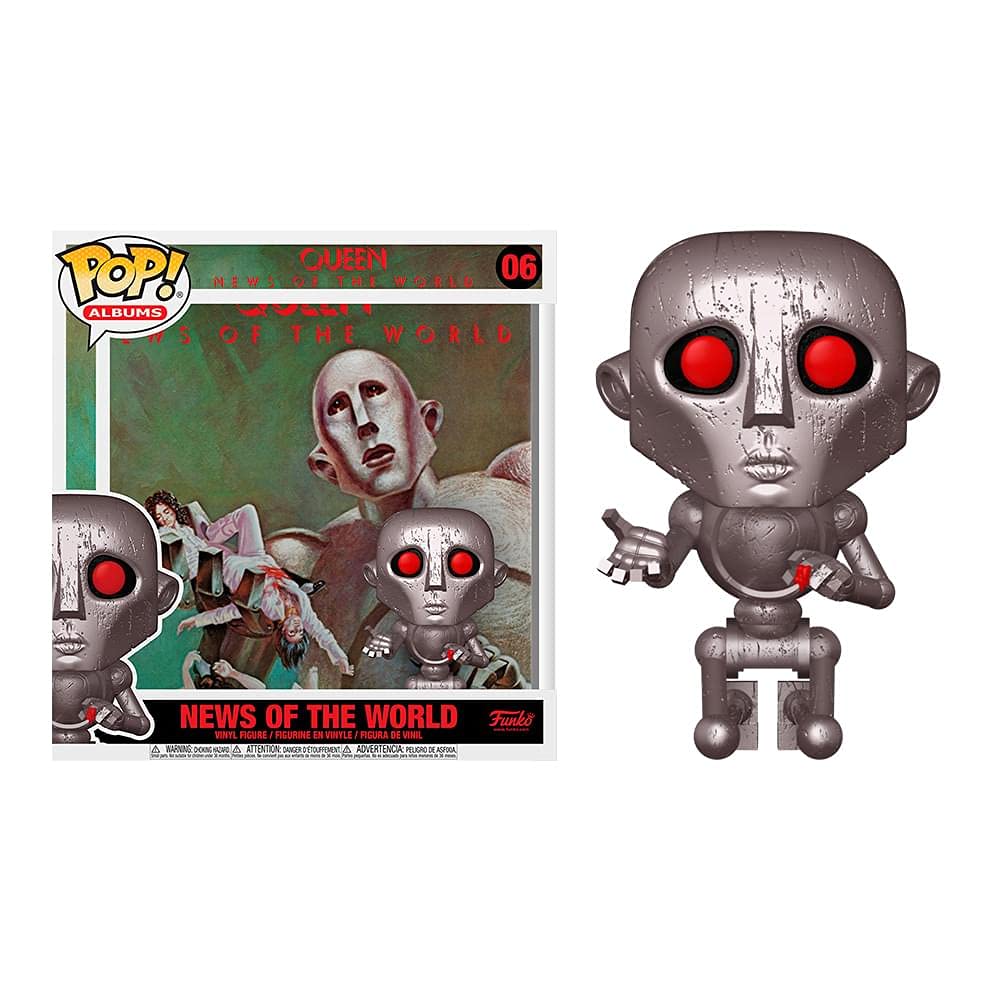 Pop Queen News of The World Vinyl Figure