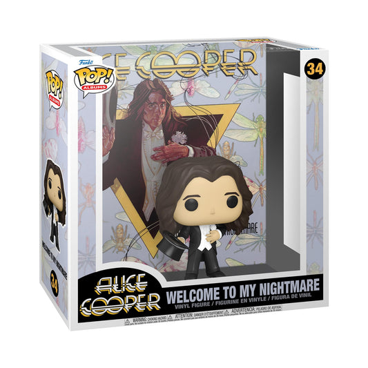 Funko POP! Albums: Alice Cooper- Welcome to My Nightmare